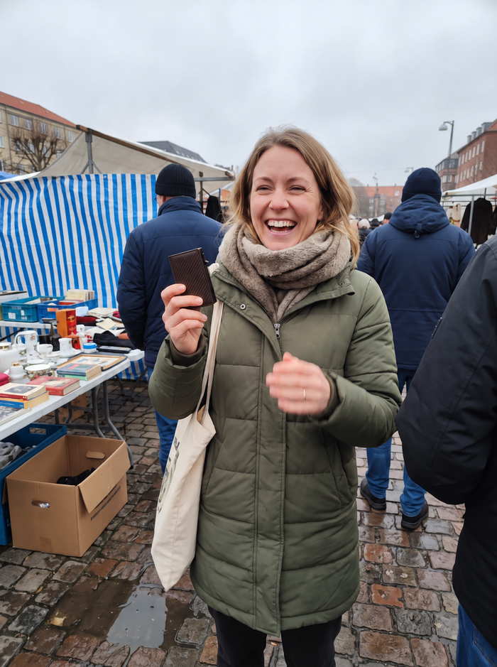 Kunde med Slim Wallet Pro